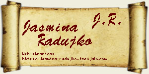 Jasmina Radujko vizit kartica